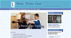 Desktop Screenshot of musicminuspain.com